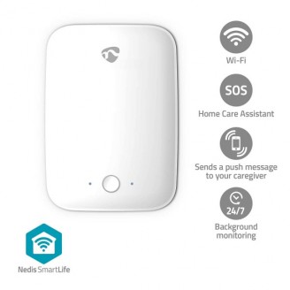 Valdetector | Wi-Fi | Detectiebereik: 7 m | Effectief gezichtsveld (horizontaal): Â±45Â° | Effectief gezichtsveld (verticaal): Â±45Â° | IP54 | Wit