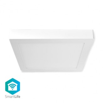 SmartLife Plafondlamp | Wi-Fi | Koel Wit / RGB / Warm Wit | Vierkant | 1400 lm | 2700 - 6500 K | IP20 | Energieklasse: G | AndroidT / IOS