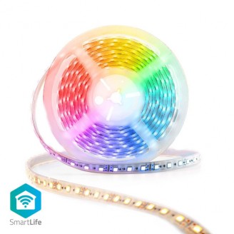 SmartLife LED Strip | Wi-Fi | Koel Wit / RGB / Warm Wit | SMD | 5.00 m | IP44 | 2700 - 6500 K | 960 lm | AndroidT / IOS