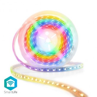 SmartLife LED Strip | Wi-Fi | Meerkleurig | SMD | 5.00 m | IP65 | 2700 K | 960 lm | AndroidT / IOS