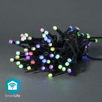 SmartLife-kerstverlichting | Koord | Wi-Fi | RGB | 42 LED's | 5.00 m | AndroidT / IOS