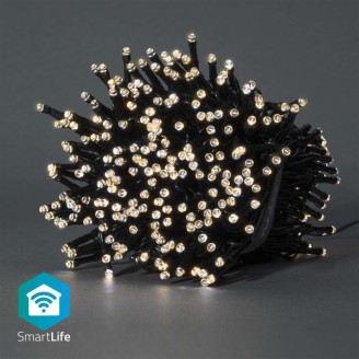 SmartLife-kerstverlichting | Koord | Wi-Fi | Warm Wit | 400 LED's | 20.0 m | AndroidT / IOS