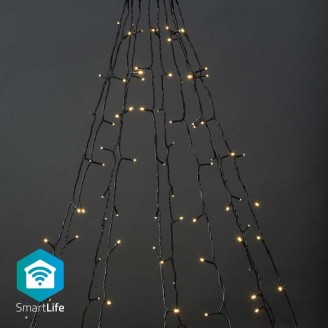 SmartLife-kerstverlichting | Boom | Wi-Fi | Warm Wit | 200 LED's | 20.0 m | 10 x 2 m | AndroidT / IOS