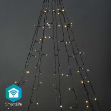 SmartLife-kerstverlichting | Boom | Wi-Fi | Warm tot Koel Wit | 200 LED's | 20.0 m | 10 x 2 m | AndroidT / IOS