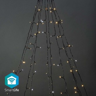 SmartLife-kerstverlichting | Boom | Wi-Fi | Warm tot Koel Wit | 200 LED's | 20.0 m | 10 x 2 m | AndroidT / IOS