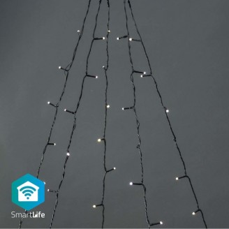 SmartLife-kerstverlichting | Boom | Wi-Fi | Warm Wit | 200 LED's | 20.0 m | 5 x 4 m | AndroidT / IOS