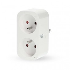 SmartLife Slimme Stekker | Wi-Fi | IP21 | Energiemeter | 3680 W | France / Type-E (CEE 7/6) | 0 - 55 Â°C | AndroidT / IOS | Wit | 1 Stuks
