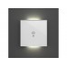 Edge Lit bedieningsmodule met bewegings- en schemersensor, mat puur wit