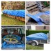 Dekzeil - Blauw/Kaki - Sterk - 6 x 10 m