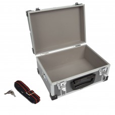 ALUMINIUM GEREEDSCHAPSKOFFER - 320 x 230 x 155 mm - 11,4 L - GRIJS ALUMINIUM GEREEDSCHAPSKOFFER - 320 x 230 x 155 mm - 11,4 L - GRIJS