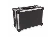 ALUMINIUM GEREEDSCHAPSKOFFER - 320 x 230 x 155 mm - 11,4 L - ZWART
