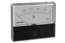 Analoge paneelmeter voor DC stroommetingen 1A CC / 70 x 60mm