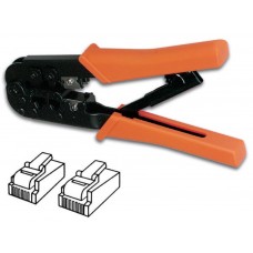 KRIMPTANG VOOR MODULAIRE CONNECTOREN 6P4C (RJ11), 6P6C (RJ12), 8P8C (RJ45)