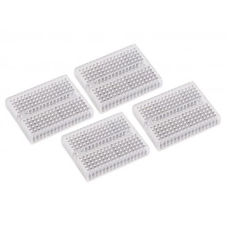 SET MINI BREADBOARDS - 170 INSTEEKPUNTEN - 4 st.