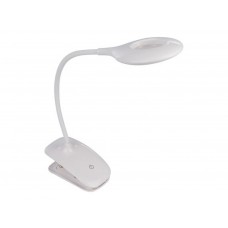 LED-BUREAULAMP - OPLAADBAAR - DIMBAAR - 20 LEDs - WIT