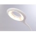 LED-BUREAULAMP - OPLAADBAAR - DIMBAAR - 20 LEDs - WIT