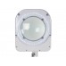 LED bureauwerklamp met vergrootglas - 5 dioptrie - 10 W - 60 LED's - wit