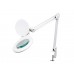 LED bureauwerklamp met vergrootglas - 5 dioptrie - 4 W - 48 LED's - wit