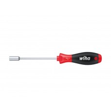 Wiha Schroevendraaier SoftFinish zeskantdopsleutel met ronde schacht (01020) 5 mm x 125 mm