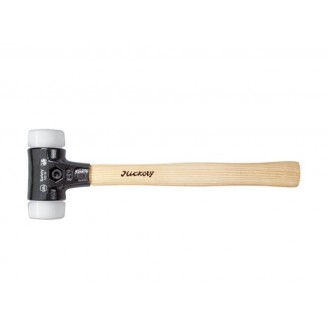 Wiha Kunststof hamer Safety middelhard/zeer hard met hickorysteel, rond-slagkop (26645) 40 mm