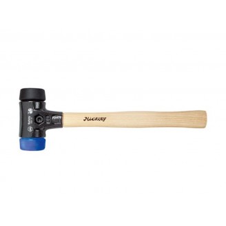 Wiha Kunststof hamer Safety zacht/middelzacht met hickorysteel, rond-slagkop (26649) 30 mm