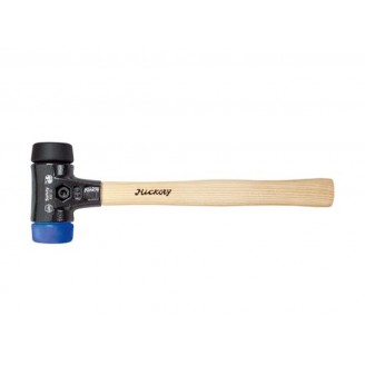 Wiha Kunststof hamer Safety zacht/middelzacht met hickorysteel, rond-slagkop (26650) 40 mm