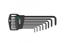 Wiha Stiftsleutelset in Classic houder TORX  kogelkop 8-delig chemisch gezwart in blister (32395)