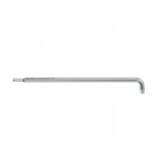 Wiha Stiftsleutel TORX® kogelkop met kort been, titaanzilver  (40968) T7 x 89 mm, 8,9 mm