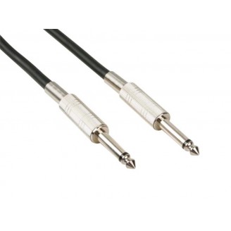 LUIDSPREKERKABEL - JACK 6.35 mm naar JACK 6.35 mm - MONO - 5 m - BLAUW