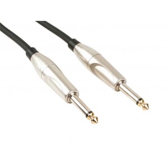 PATCHKABEL - JACK 6.35 mm MANNELIJK naar JACK 6.35 mm MANNELIJK - MONO - 1 m
