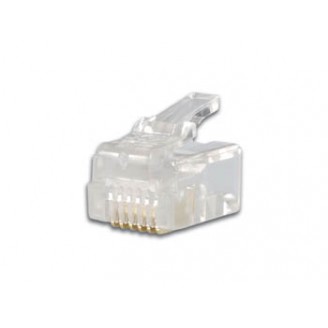 MODULAIRE PLUG RJ12 6P6C