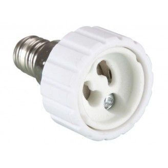 VERLOOPFITTING VAN E14 NAAR GU10