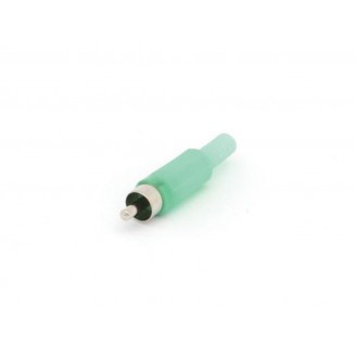 MANNELIJKE RCA PLUG - GROEN