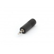VROUWELIJKE 6.35mm MONO JACK NAAR MANNELIJKE 3.5mm MONO JACK