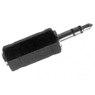 VROUWELIJKE 3.5mm  MONO JACK NAAR MANNELIJKE 3.5mm STEREO JACK