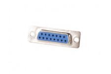 VROUWELIJKE 15P SUB-D CONNECTOR - CHASSISMONTAGE
