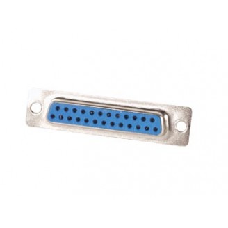 VROUWELIJKE 25P SUB-D CONNECTOR - CHASSISMONTAGE