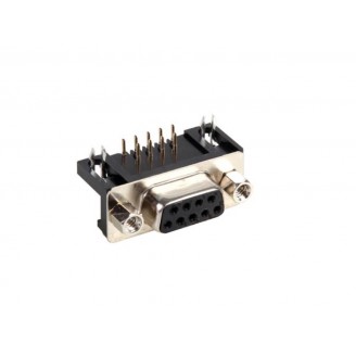 VROUWELIJKE 9P SUB-D CONNECTOR - PRINTMONTAGE