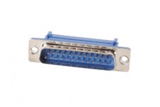 MANNELIJKE 25P SUB-D CONNECTOR VOOR PLATTE KABEL