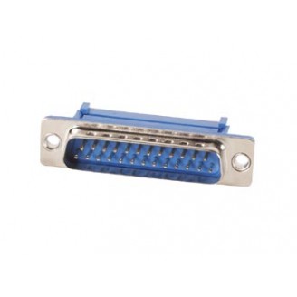 MANNELIJKE 25P SUB-D CONNECTOR VOOR PLATTE KABEL