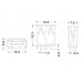 USB A VROUWELIJK, ENKELVOUDIGE CONNECTOR 180°, VOOR PCB