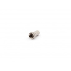 F CONNECTOR MANNELIJK RG59/U, TWIST-ON