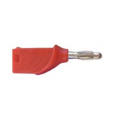 BANANAALSCHROEF 4mm STABEL - ROOD