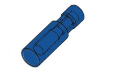 KABELSCHOEN "FEMALE BULLET" - BLAUW