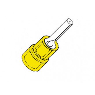 GELE KABELEINDSTIFT