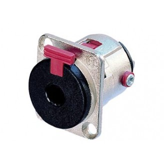 NEUTRIK - JACK PLUG CONNECTOR, 3-POLIG VROUWELIJK, VERZILVERD, VERNIKKELD, D-FORMAAT