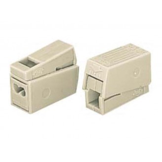 VERLICHTINGSCONNECTOR, 2.5mm, 2 RIGID - 1 FLEXIBEL, 105°, WHITE