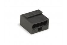MICRO-DRAADCONNECTOR VOOR VERDEELDOZEN 4-ADERIG KLEMMENBLOK, DONKERGRIJS