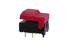 DIGITAST DIP DRUKSCHAKELAAR RODE AFDEKKAP - GEEN LED DIGITAST DIP DRUKSCHAKELAAR RODE AFDEKKAP - GEEN LED