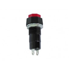 R18-24A DRUKSCHAKELAAR OFF-ON ROOD 3A/125V